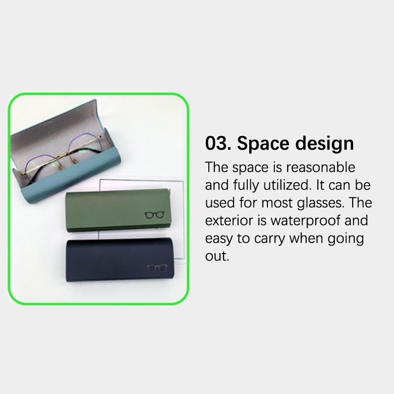 High Quality Reading Glasses Case Eyewear Cases Cover Protective For Men Women Suede Lining Sunglasses Eyeglasses Glasses Box