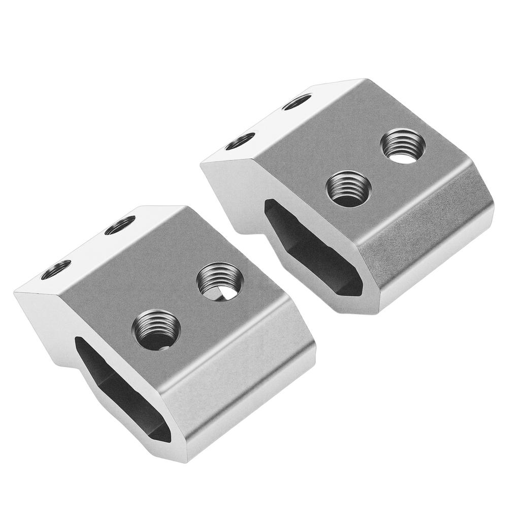 Rail Mount Fit for Tool Box, 2 Pack Space-Saving Rail Clip Set, Side Mount Kit