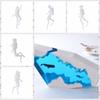 Unpainted Micro Landscape Diver Model Decorative Diver Figurine Toys  Desk Decoration