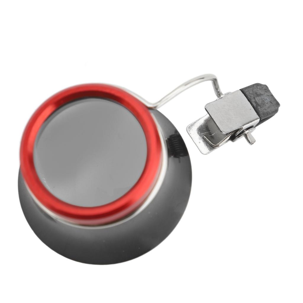 10X Jewelry Loupe Magnifier Repair Tool Portable Aluminum Alloy Jewelry Eye Loupe Magnifying Glass