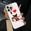 Cute M-monch-hichis Phone Case For IPhone 17 Air 16 15 14 13 12 11 Pro Max White  Sliver  Hard Cover