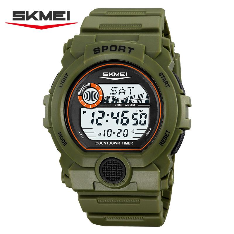 New electronic watch men's live outdoor luminous student watch personalized creative electronic watch