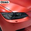 Kouřová černá ochranná fólie na světlomety auta Průhledná TPU samolepka na přední světla pro BMW M3 E90 E92 E93 2007-2013 Příslušenství