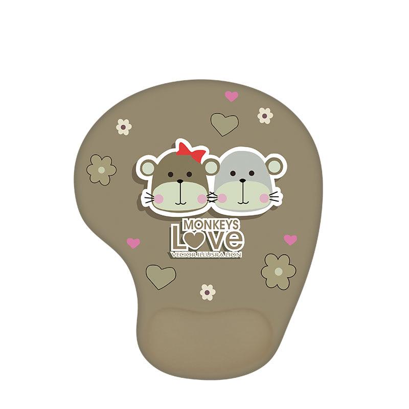 Creative Cartoon Silicone Wrist Rest Mouse Pad & Keyboard Hand Rest - Cute Desk Mat