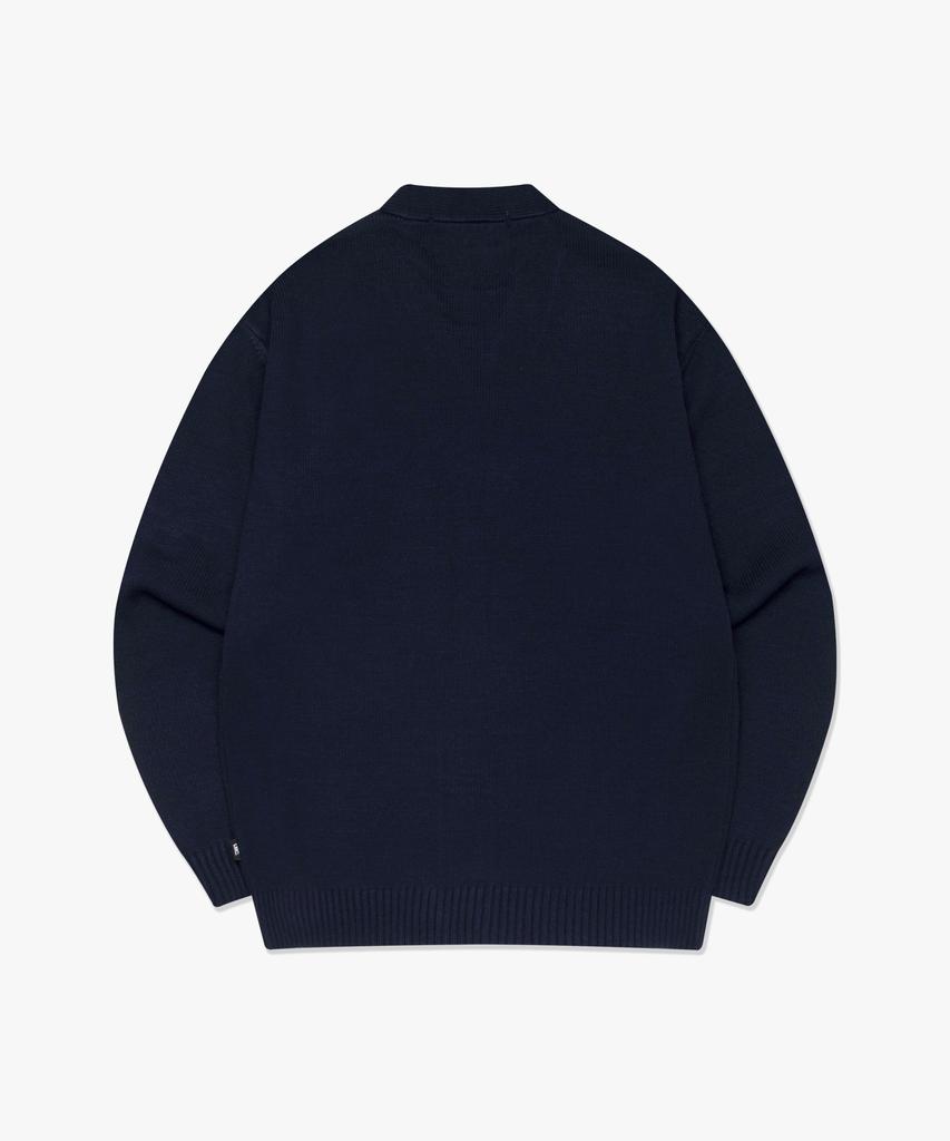 Lmc Og Knit Cardigan Navy