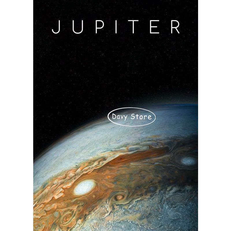 Earth Venus Moon Mars Saturn Uranus Planets Close Up Solar System Poster Canvas Paintings Wall Art Prints for Room Home Decor