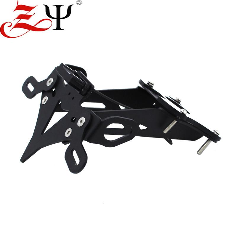MT09 2021 License Plate Holder LED Light For YAMAHA MT-09 2021-2022 Motorcycle Rear Tail Tidy Fender Eliminator Kit Accessories