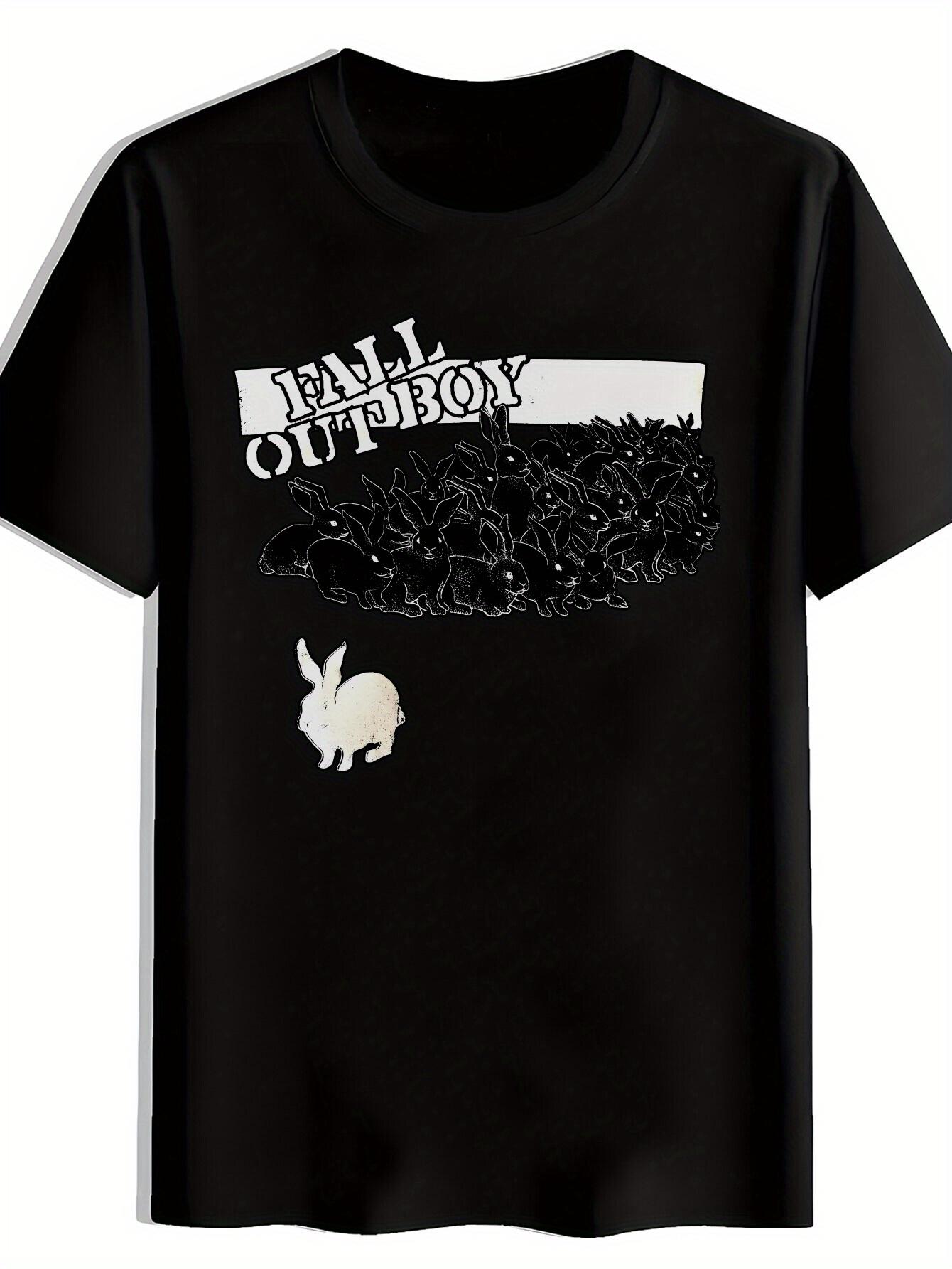 Fun Trendy Pattern Print Short Sleeve T-shirt XXL