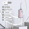 Portable Oral Irrigator Portable Electric Telescopic Irrigator 3 Modes, 4 Nozzles B