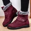 Women'S Boots Classics Ankle Boots With Fur Super Warm Winter Shoes Woman Snow Boots Low Heels Women Booties Winter Footwear