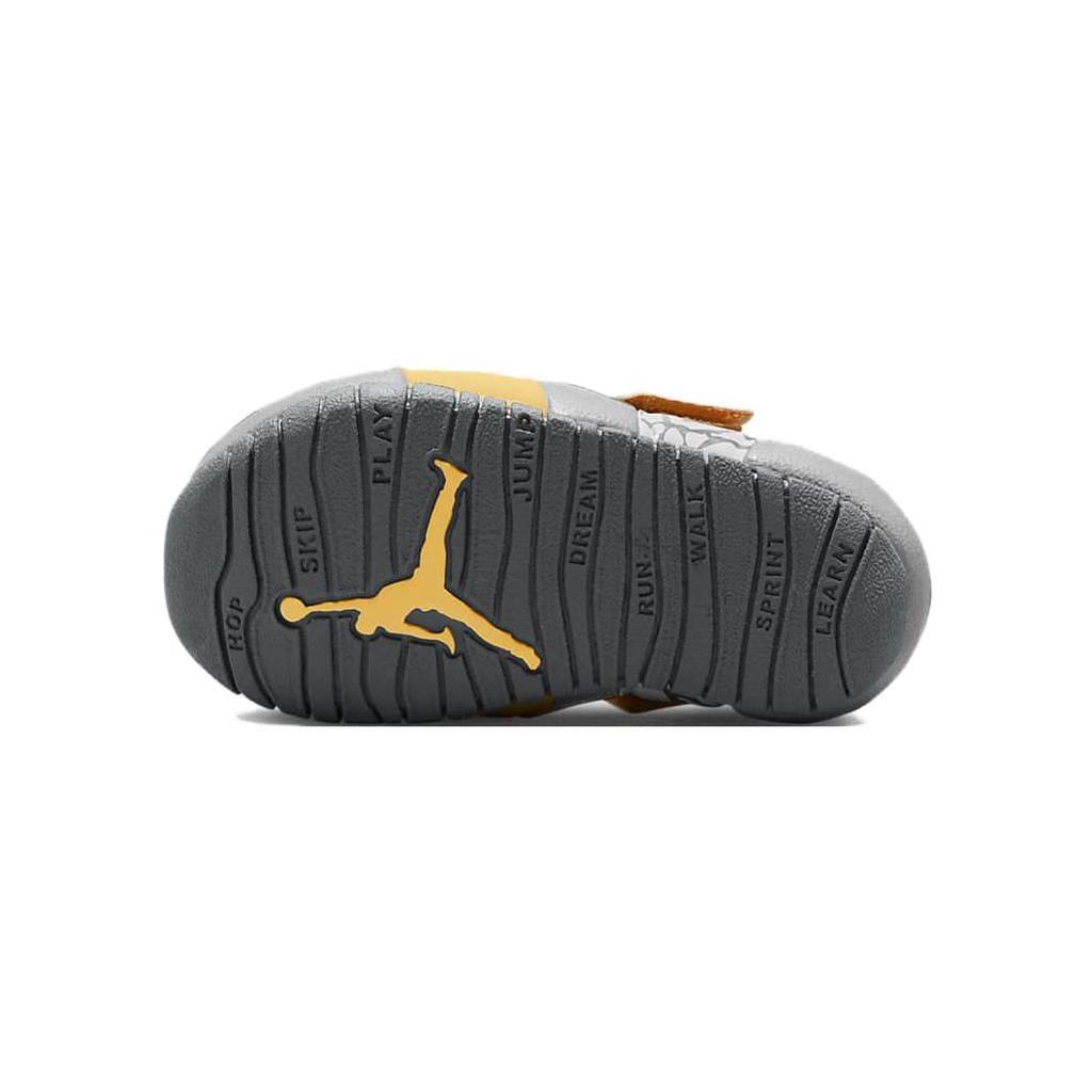Jordan Flare Topaz Gold Tech Grey Light Graphite Cement Grey (TD) Baby Sneakers CI7850-700