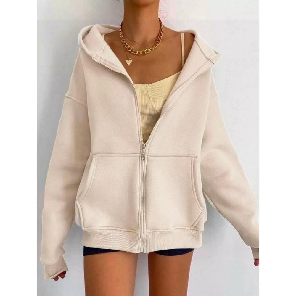 

HNXC женские винтажные повседневные однотонные куртки и пальто с капюшоном на осень и зиму с длинными рукавами и принтом L