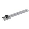 Woodworking Tool Metal Square Ruler Workshop Use Silver Clear Graduations Easy-to-read Markings Ergonomic Design