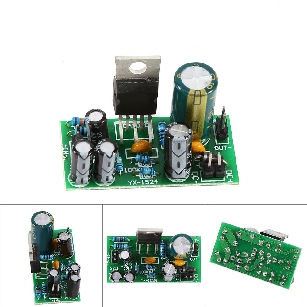 TDA2030A Electronic Audio Power Amplifier Board Single Channel 18W DC 9 24V DIY Kit