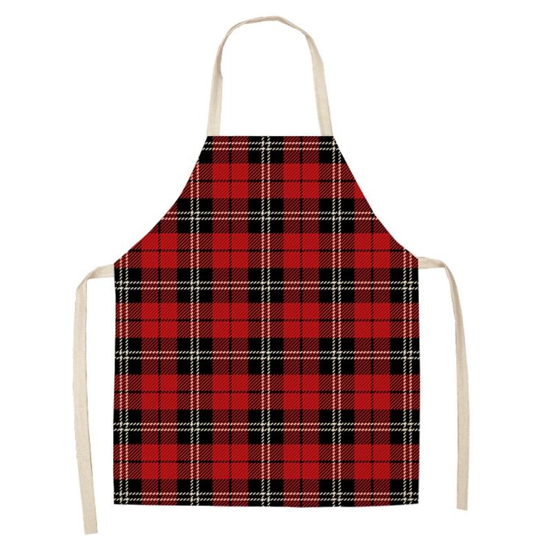 Linen Merry Christmas Apron Christmas Decorations for Home Kitchen Accessories 2025 Christmas Natal Navidad 2025 New Year Gifts