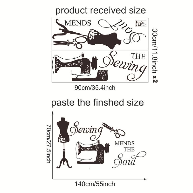 

Black and White Fashion Design Motifs Window Sticker Removable Self-Adhesive for Shop Store Glass Door Wall Decor Art 30x90cm*2pcs разноцветный