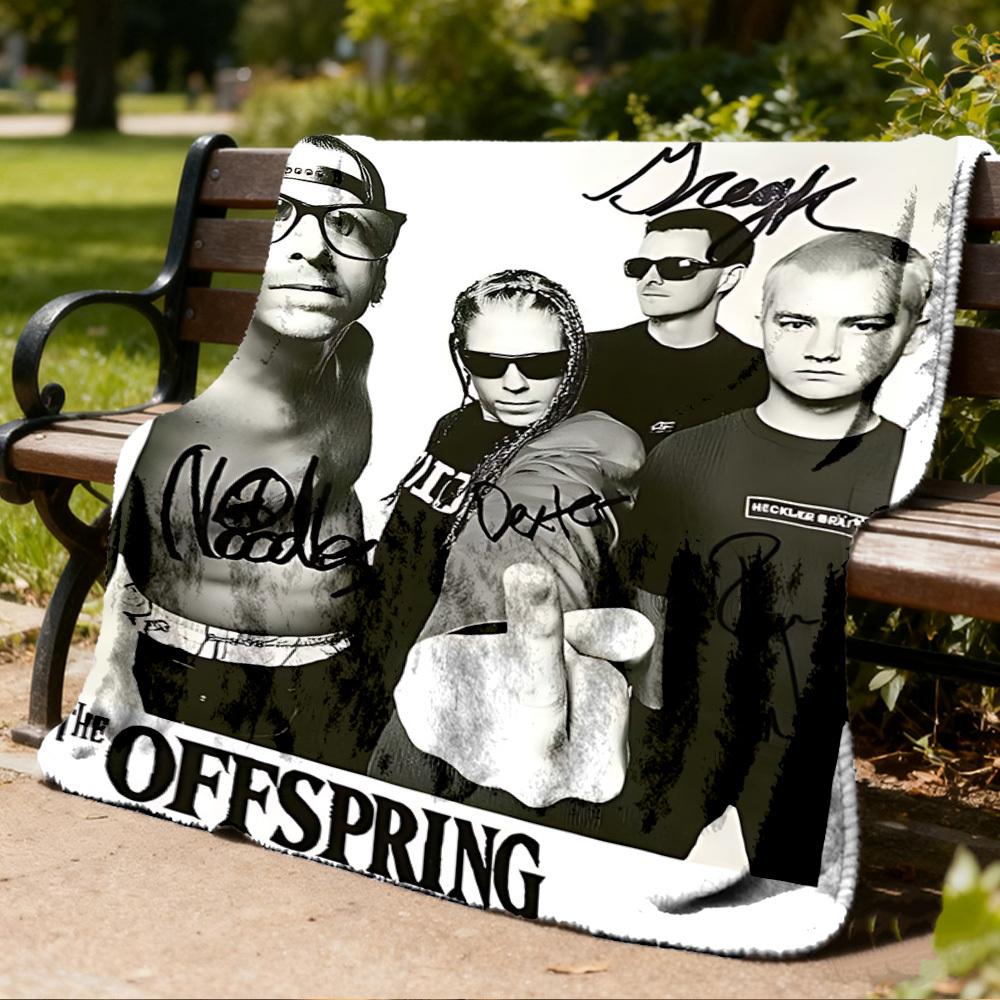 1pc Mission Impossible Reckoning Outdoor Flannel Blanket, Cozy & Warm Soft Te Playful Design, Napping Camping,