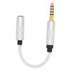4.4mm Balanced to 3.5mm Stereo Cable Male to Female Headphone Adapter Cord for NW‑ZX300A NW‑WM1A NW‑WM1Z PHA‑2A Player