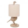 Hestia Wood Effect Pheasant Table Lamp 21
