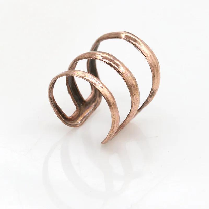 1pc Simple Fashion Accessories Creative Gifts Dreadlock Beads Dread Hair Braid Cuff Tube Clip Adjustable Hair Rings Set Decor