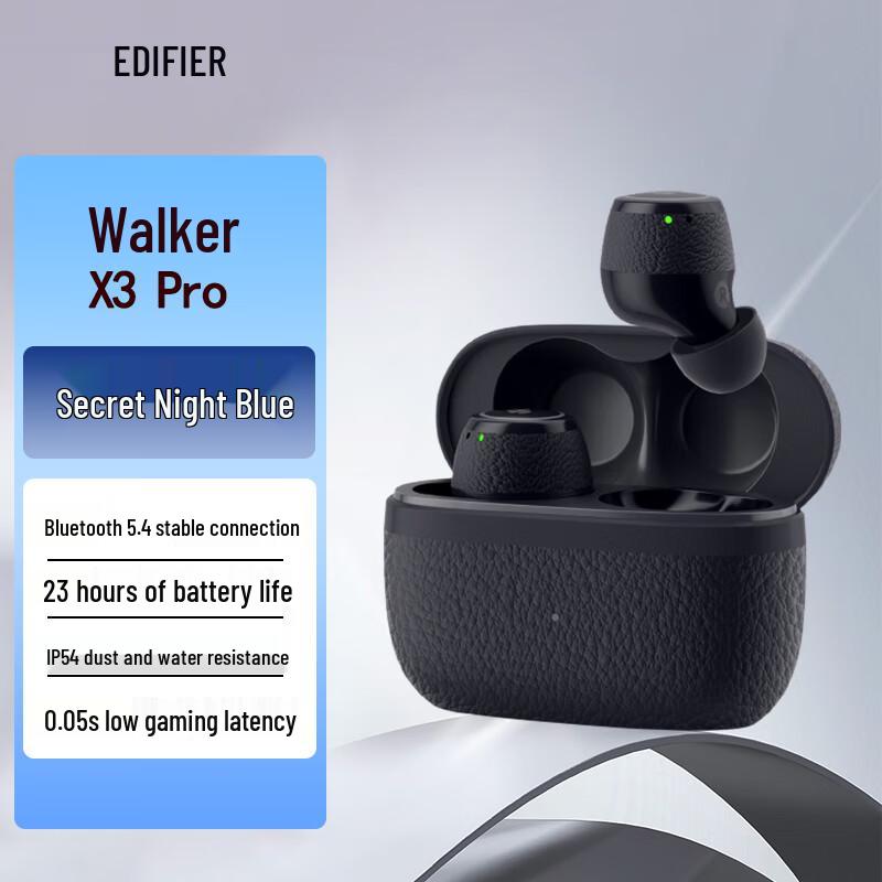 EDIFIER X3 Pro True Wireless Noise-Cancelling Bluetooth Earbuds