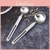 Versatile 304 Stainless Steel Long Handle Spoon Set For Accurate Baking Measurements