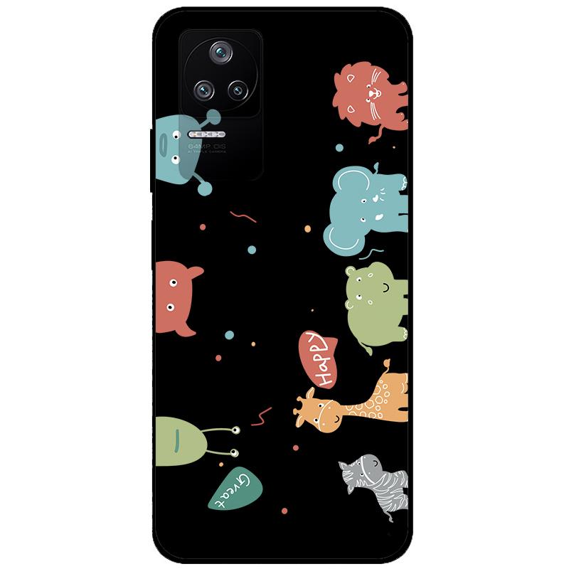 Cover for Xiaomi Poco F4 5G Case Black Soft Silicone TPU Phone Covers for Xiaomi Poco F4 Case 2022 Funda Bumper PocoF4 F 4 Coque