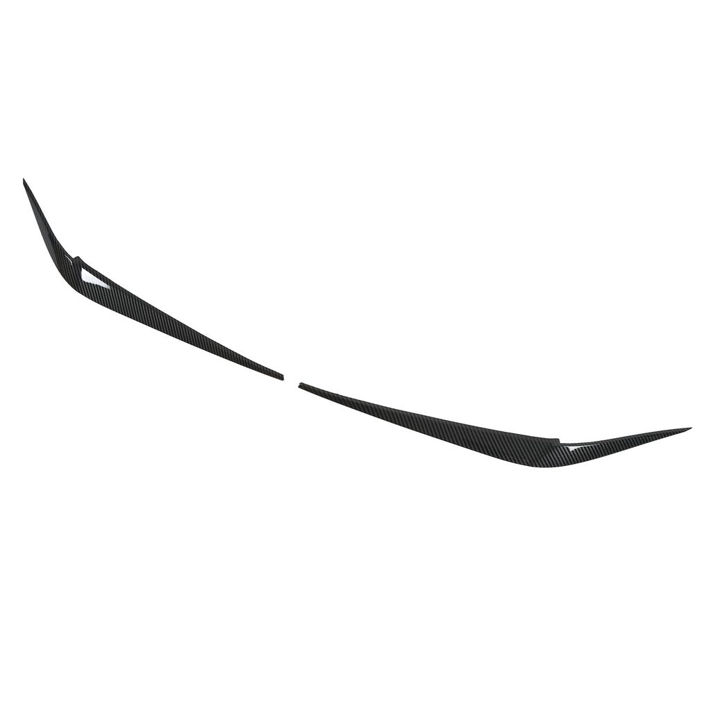1 Pair Headlight Eyebrow Stickers Car Headlamp Eyelid Decal Cover Replacement for X3 X4 G01G02 2018+(Carbon     )