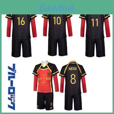 Bluelock 10 Number Athletic Costume With Viscose Fiber Material For Cosplay Events