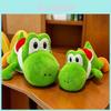 Plyšová hračka Yoshi Kreslený polštář Dětský měkký dinosaurus Dárek pro děti