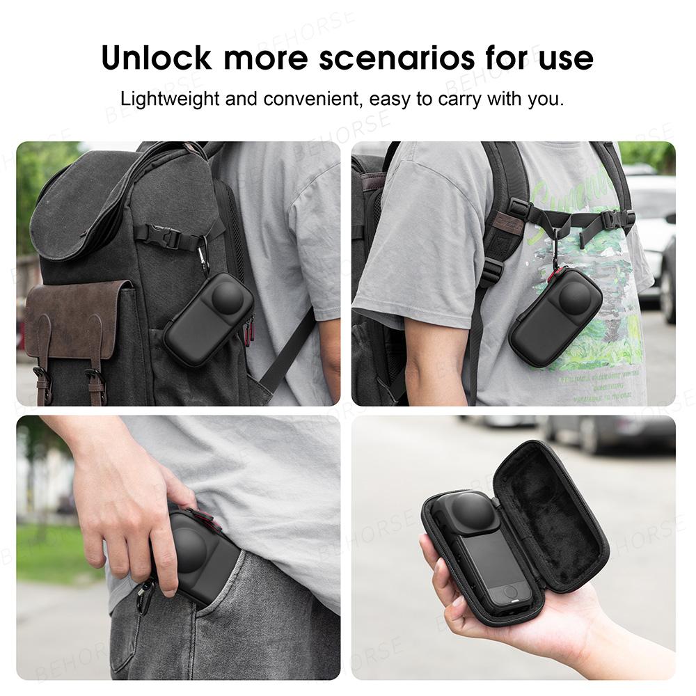 Mini-Aufbewahrungstasche für Insta360 X4 Air Stoßfeste Tragetasche Schützende Transporttasche Box Für Insta360 X4 Air Kamera Zubehör