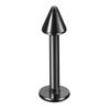 1PC G23 Titanium Spike Labret Piercing Lip Monroe Stud Nose Orelha Ear Cartilage Tragus Helix Piercing Punk Body Jewelry 16G