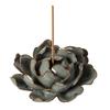 Handcraft Ceramic Incense holder Floral Caly incense burner Neutral Home Decor Flower Incense Holder