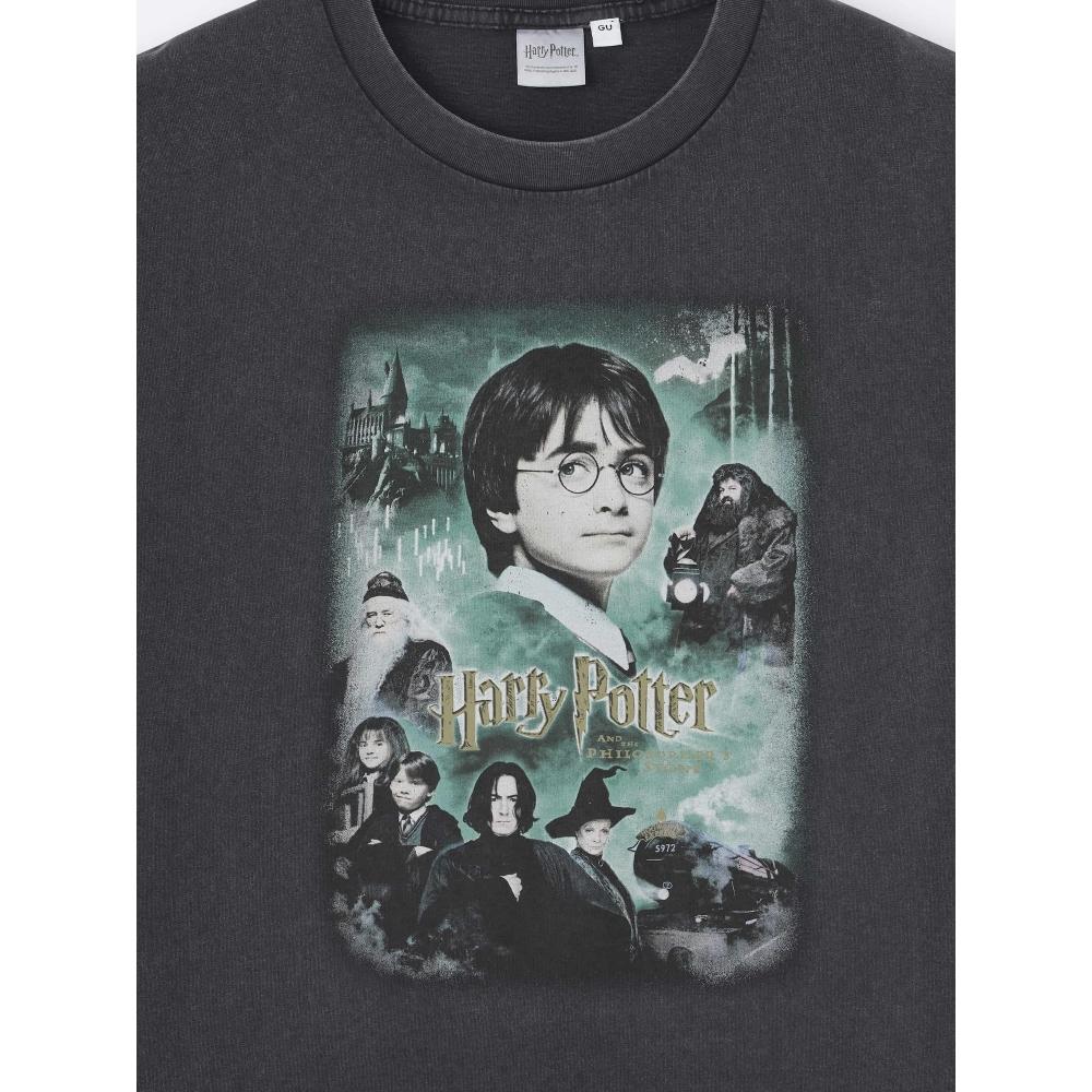 Gu By Uniqlo Washed Graphic T Harry poTTer