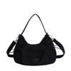 Fashion Nylon Single Shoulder Bag For Women With Zipper Closure And Mobile Pocket