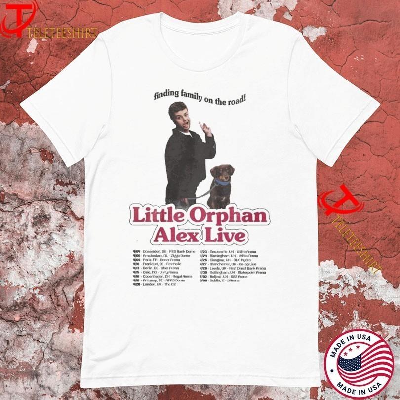 Alex Warren Little Orphan Alex Live Tour 2026 Dates Tshirt S117 Unisex T-Shirt S