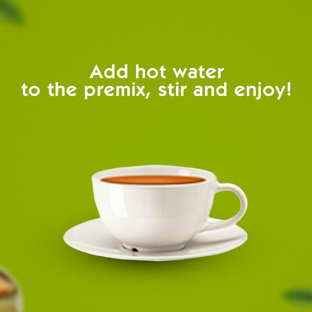 Society One Minute Tea Kardamom Geschmack Aromatisierter Instant-Tee 14g X 10 Beutel Schnell aufbrühend