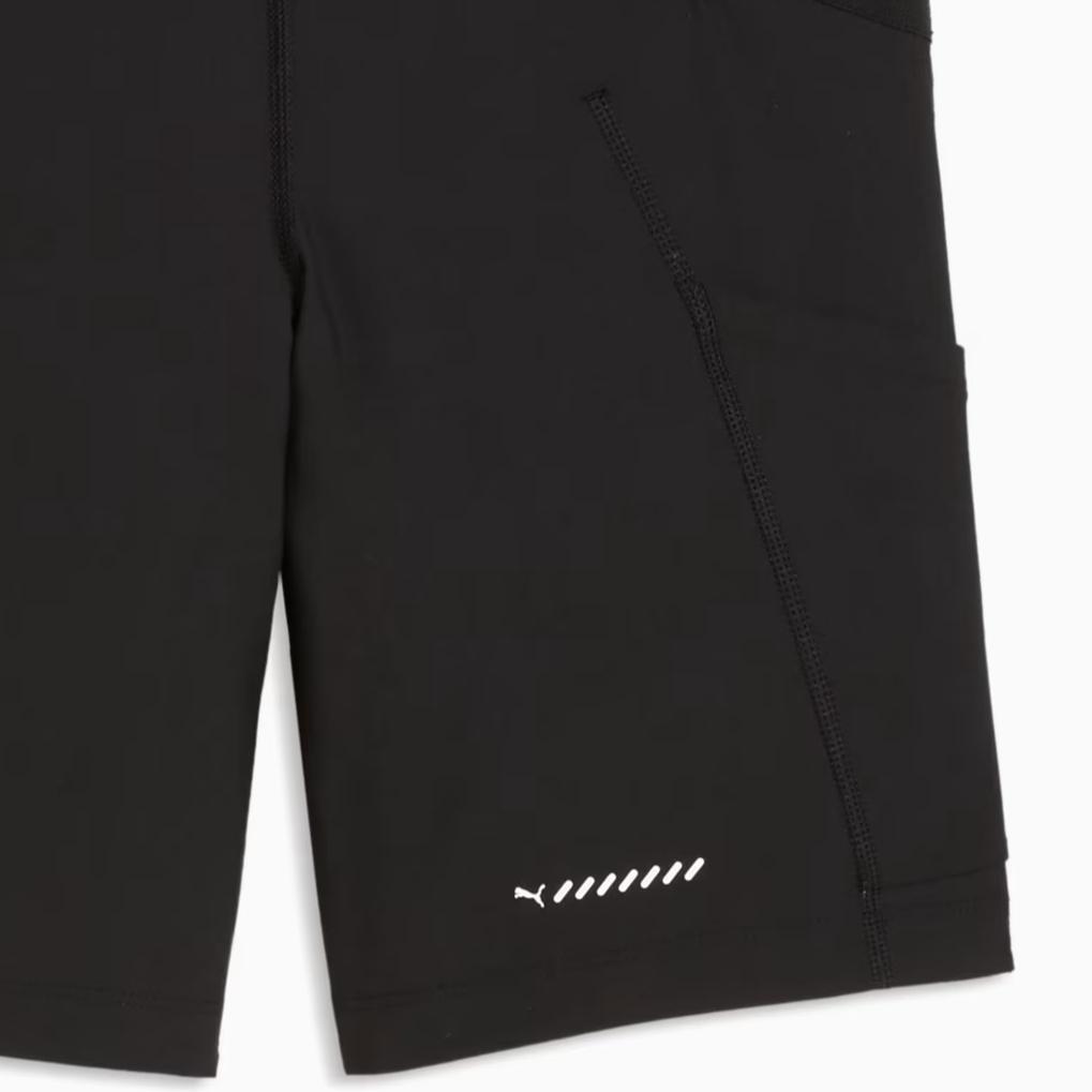Puma Lightspeed Running Solid Moisture-Wicking Lace-Up Fitted Running Shorts Men shorts 528424-01