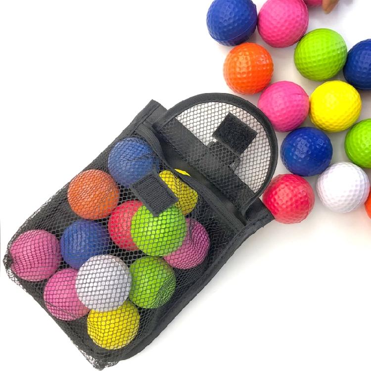 Water Resistant Golf Ball Organizer High Capacity Golf Ball Organizer Bag for 18 Balls Sports Equipment