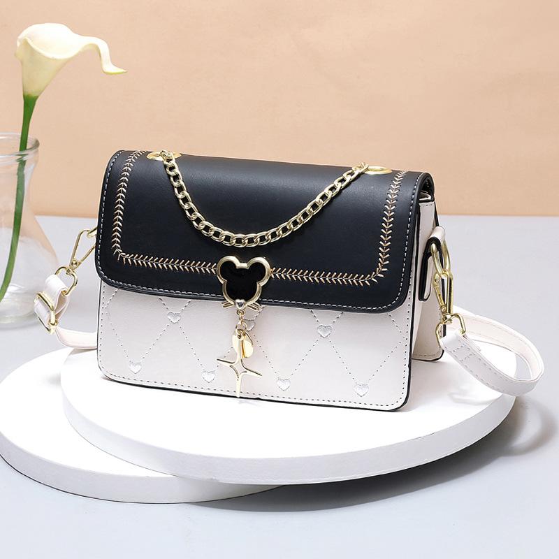 Valentine's Day women's shoulder small square bag summer new trend versatile niche girl heart gift bag