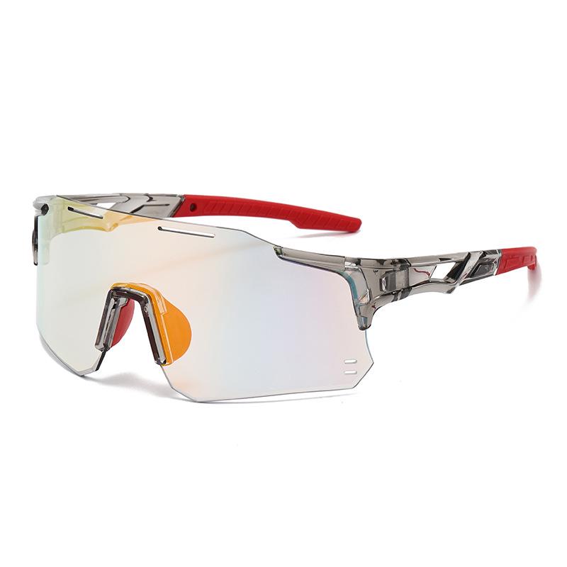 Unisex Photochromic Sports Sunglasses - Day & Night Color-Changing, Windproof, Trendy Outdoor Glasses