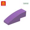 142Pcs/lot 50950 3x1 Curved Constructing Blocks MOC Classic Accessories Compatible Featuring Bricks Children Playthings Gift Box