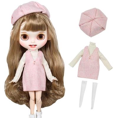 Rakulifey Neo Blythe Set for Blythe Gift for Outfit Outfit, 4-Piece Dolls, Children, Licca-chan