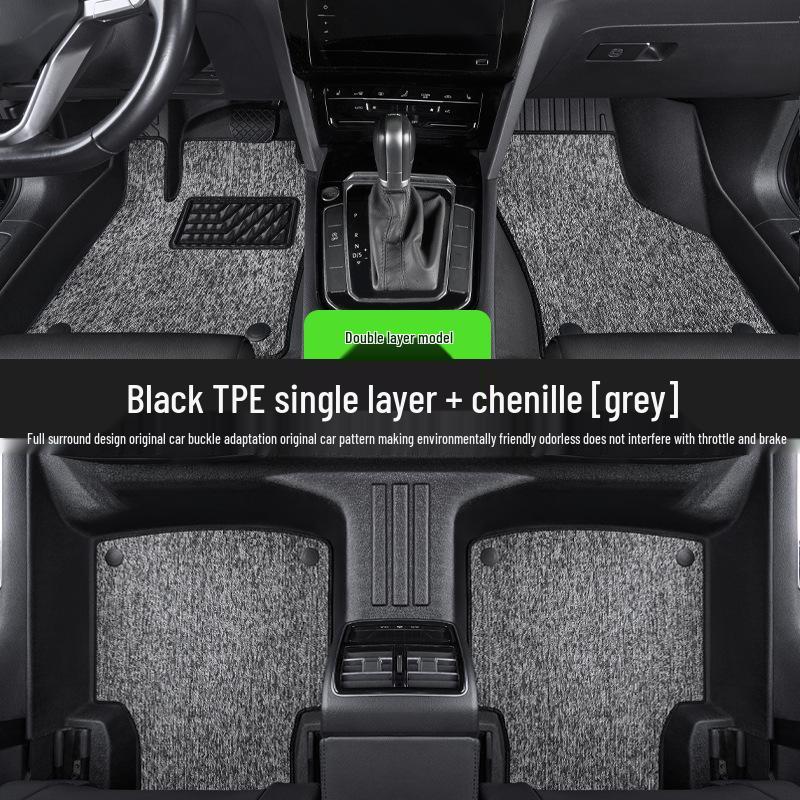 Toyota RAV4 Rongfang Dual Engine New Energy 09-19 Waterproof TPE Car Floor Mats