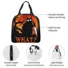 Borsa Pranzo Termica Nera Assassina con Coltello per Halloween per Donne Bambini Scatole per Cibo a Prova di Perdite Borsa Termica per Pranzo