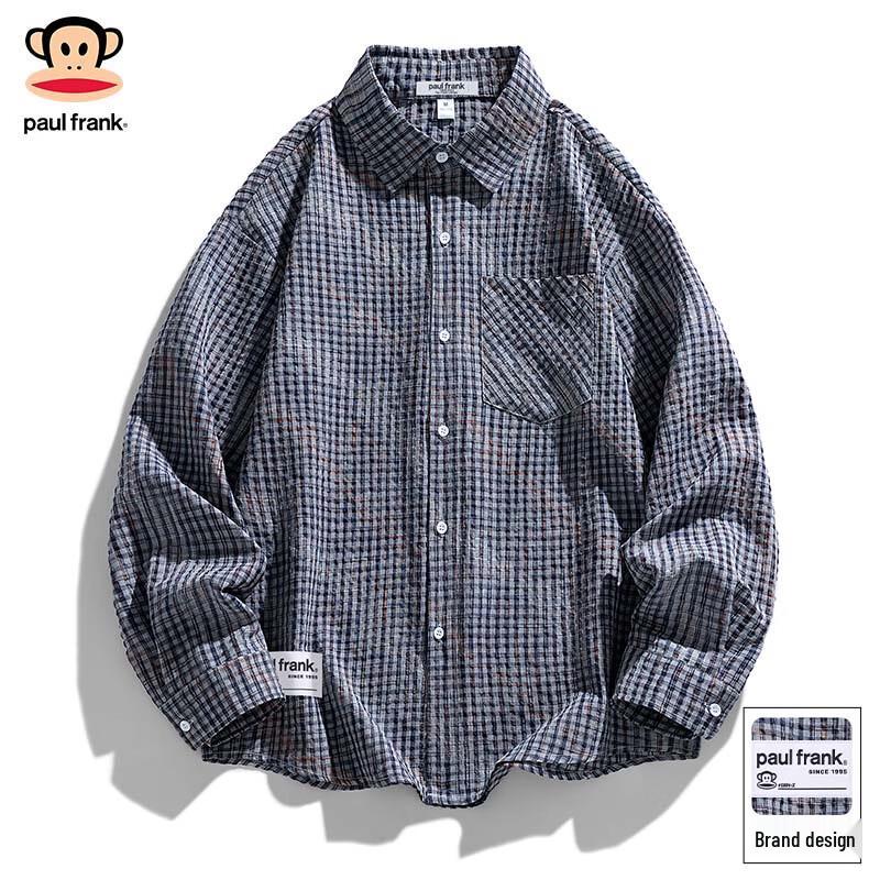 Paul Frank Men s Long Sleeve Loose Casual Shirt S