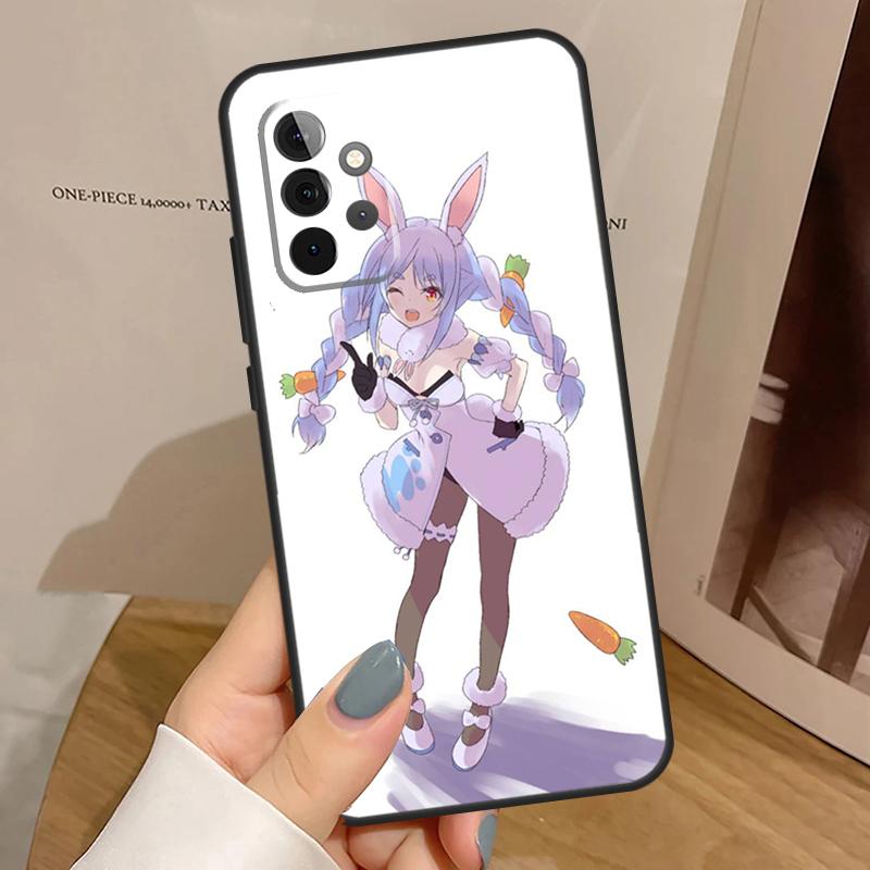 Usada Pekora Hololive Anime Case For Samsung Galaxy A15 A16 A17 A26 A36 A56 A55 A35 A52 A32 A12 A53 A33 A13 A14 A34 A54