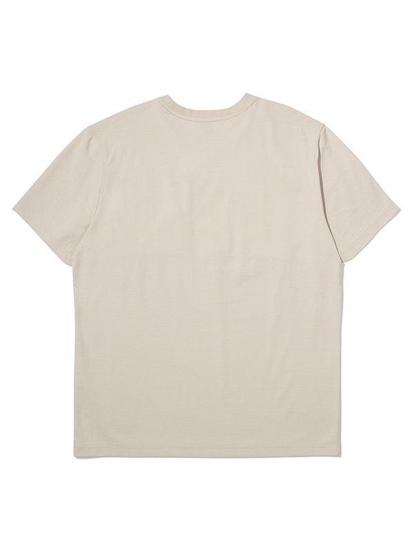 BBC EARTH Hybrid Short Sleeve T-Shirt_Beige