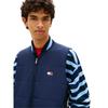 Tommy Jeans Mens Flag Logo Quilted Gilet