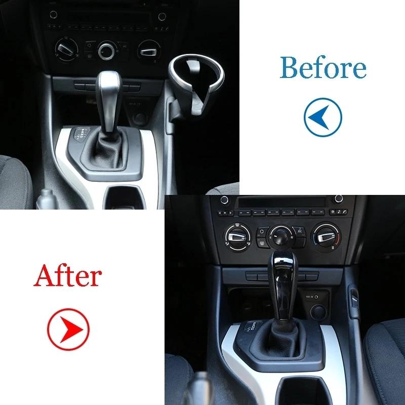 Kryt hlavy radiacej páky, nálepka s ozdobnou lištou, pre BMW 1 3 Series x1E48 E61E64 E65 E85 E86 E83 E53 E81 E82 E87 E90 E91 E92